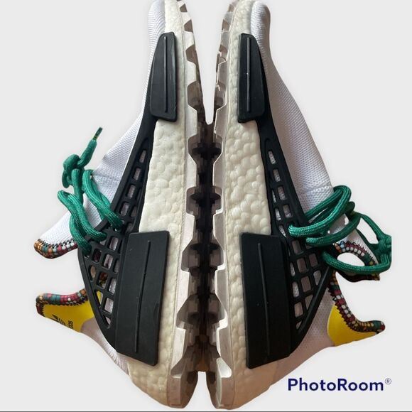 π₯ π Like New π Adidas Pharrell Williams Human Race Sneakers Shoes ~ Size 9 π₯ - Picture 11 of 11